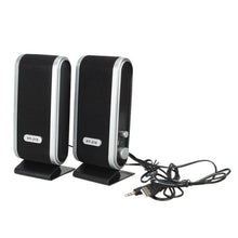 Load image into Gallery viewer, Ostart 2 Pcs USB Power Computer Speakers