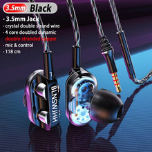 Load image into Gallery viewer, Dual Driver Earphones Type C Headphones Bass Earphone