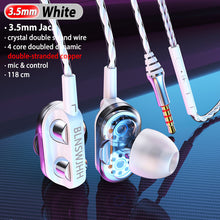 Load image into Gallery viewer, Dual Driver Earphones Type C Headphones Bass Earphone