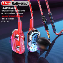 Load image into Gallery viewer, Dual Driver Earphones Type C Headphones Bass Earphone