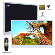 Load image into Gallery viewer, Souria-Velasting 22 inches White Finish Bathroom Luxury Smart LED TV