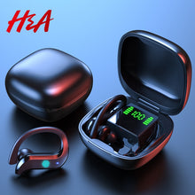 Load image into Gallery viewer, Sports Bluetooth Earphone LED Display Wireless Headphones