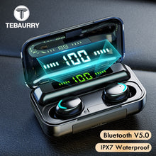 Load image into Gallery viewer, TWS Bluetooth Earphone V5.0 9D Stereo Wireless Headphones