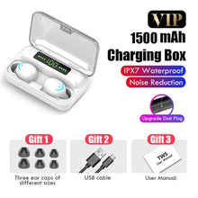 Load image into Gallery viewer, TWS Bluetooth Earphone V5.0 9D Stereo Wireless Headphones