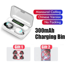 Load image into Gallery viewer, TWS Bluetooth Earphone V5.0 9D Stereo Wireless Headphones