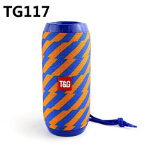 Load image into Gallery viewer, Portable Bluetooth Speaker 20w Wireless Bass Column Waterproof Outdoor USB Speakers Support AUX TF Subwoofer Loudspeaker TG117