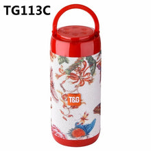 Load image into Gallery viewer, Portable Bluetooth Speaker 20w Wireless Bass Column Waterproof Outdoor USB Speakers Support AUX TF Subwoofer Loudspeaker TG117