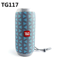 Load image into Gallery viewer, Portable Bluetooth Speaker 20w Wireless Bass Column Waterproof Outdoor USB Speakers Support AUX TF Subwoofer Loudspeaker TG117
