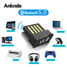 Load image into Gallery viewer, USB Bluetooth Adapters BT 5.0 USB Wireless Computer