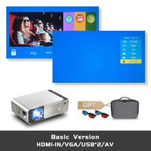 Load image into Gallery viewer, ALSTON T6 full hd led projector 4k 3500 Lumens HDMI