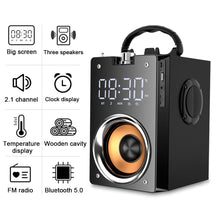 Load image into Gallery viewer, Super Bass Bluetooth Speakers Portable Column High