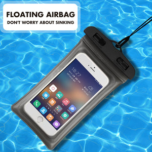 Universal 6.3 inch Airbag Floating Swimming Bags