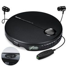 Load image into Gallery viewer, Portable CD Player Shockproof Compact HiFi Music Player
