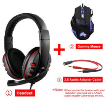 Load image into Gallery viewer, 3.5mm Wired Gaming Headphones Game Headset Noise
