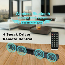 Load image into Gallery viewer, HobbyLane Wireless Soundbar With Bluetooth Wireless
