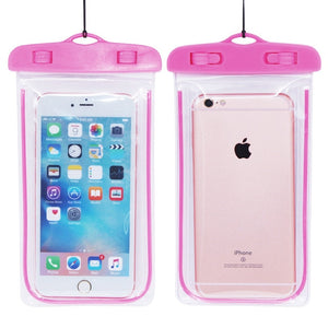 Beach phone bag Luminous waterproof pouch Swimming Gadget