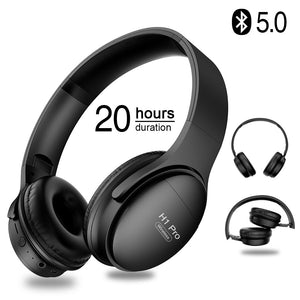 H1 Pro Bluetooth Headphones HIFI Stereo Wireless Earphone