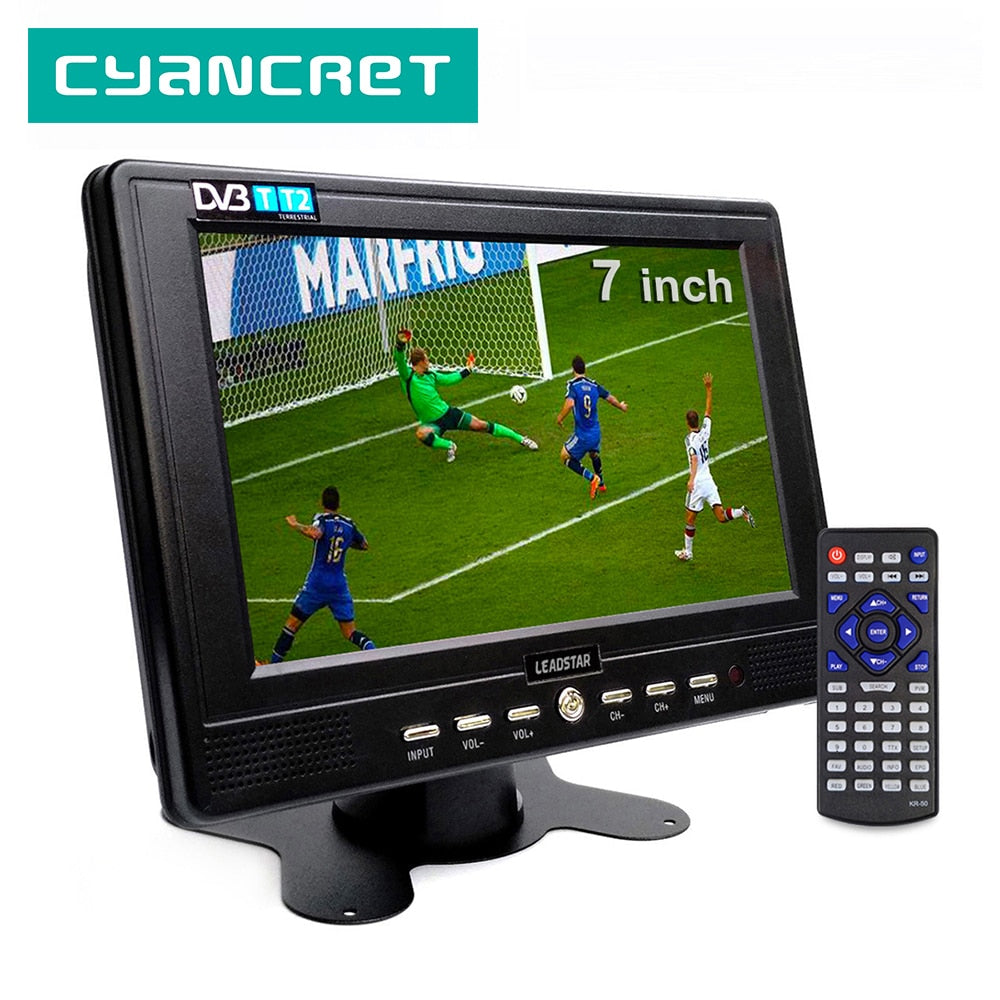 LEADSTAR D768 7 inch Portable TV DVB-T2 ATSC