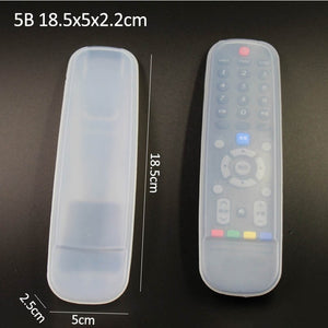 22 Size Silicone Clear TV Remote Control Cover Air