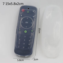 Load image into Gallery viewer, 22 Size Silicone Clear TV Remote Control Cover Air
