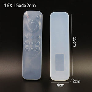 22 Size Silicone Clear TV Remote Control Cover Air