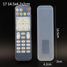 Load image into Gallery viewer, 22 Size Silicone Clear TV Remote Control Cover Air
