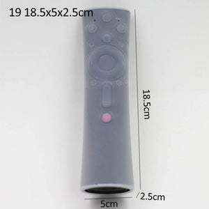 22 Size Silicone Clear TV Remote Control Cover Air