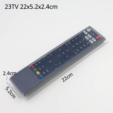 Load image into Gallery viewer, 22 Size Silicone Clear TV Remote Control Cover Air
