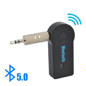 2 in 1 Wireless Bluetooth 5.0 Receiver Transmitter Adapter 3.5mm Jack For Car Music Audio Aux A2dp Headphone Reciever Handsfree