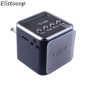 2019 TD-V26 Speaker Mini FM Radio Receiver