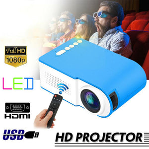 1080P Mini Projector LCD Projector Mini Home Theater