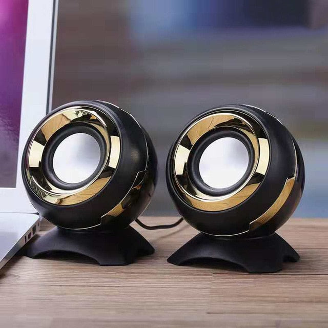 Wired Mini Computer Speakers Bass Horns