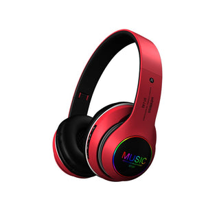 Glowing Wireless Bluetooth Headset With Microphone