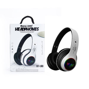 Glowing Wireless Bluetooth Headset With Microphone