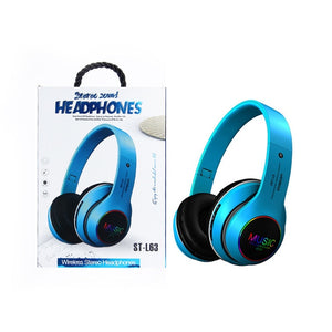 Glowing Wireless Bluetooth Headset With Microphone