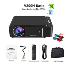 Load image into Gallery viewer, VIVICINE 1280x720p Portable HD Projector,
