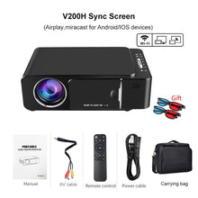 Load image into Gallery viewer, VIVICINE 1280x720p Portable HD Projector,
