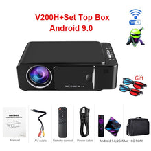 Load image into Gallery viewer, VIVICINE 1280x720p Portable HD Projector,
