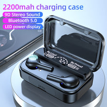 Load image into Gallery viewer, TWS Wireless Bluetooth 5.0 Earphones 2200mAh
