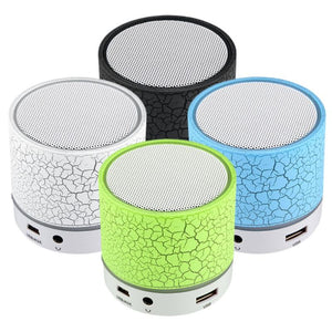 Mini Wireless Bluetooth Speaker Portable LED Music Player