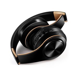 Men gift Gold Wireless headphones Bluetooth earphone