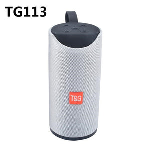 Portable Bluetooth Speaker 20w Wireless Bass Column Waterproof Outdoor USB Speakers Support AUX TF Subwoofer Loudspeaker TG117