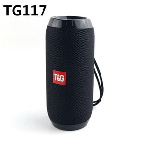 Portable Bluetooth Speaker 20w Wireless Bass Column Waterproof Outdoor USB Speakers Support AUX TF Subwoofer Loudspeaker TG117