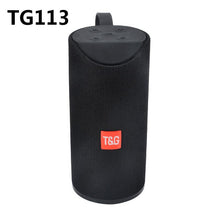 Load image into Gallery viewer, Portable Bluetooth Speaker 20w Wireless Bass Column Waterproof Outdoor USB Speakers Support AUX TF Subwoofer Loudspeaker TG117
