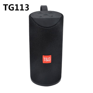 Portable Bluetooth Speaker 20w Wireless Bass Column Waterproof Outdoor USB Speakers Support AUX TF Subwoofer Loudspeaker TG117