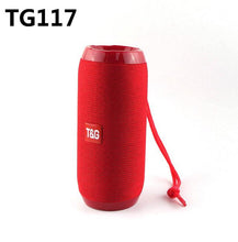 Load image into Gallery viewer, Portable Bluetooth Speaker 20w Wireless Bass Column Waterproof Outdoor USB Speakers Support AUX TF Subwoofer Loudspeaker TG117
