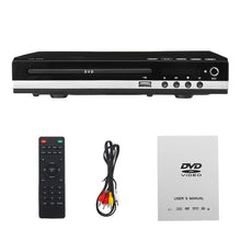 Load image into Gallery viewer, Multi System 1080P Full HD DVD Player USB DVD Player
