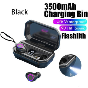 3500mAh Bluetooth Earphones Wireless Headphones