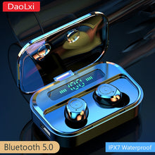 Load image into Gallery viewer, DaoLxi TWS Wireless Bluetooth 5.0 Earpbones LED Power
