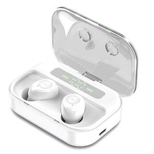 DaoLxi TWS Wireless Bluetooth 5.0 Earpbones LED Power